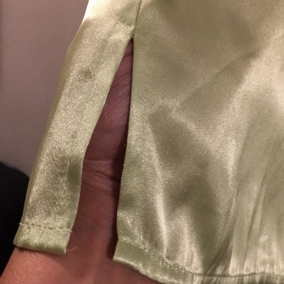 Giorgio Fiorlini Pistachio Green Shiny Tank Top - Picture 7 of 9